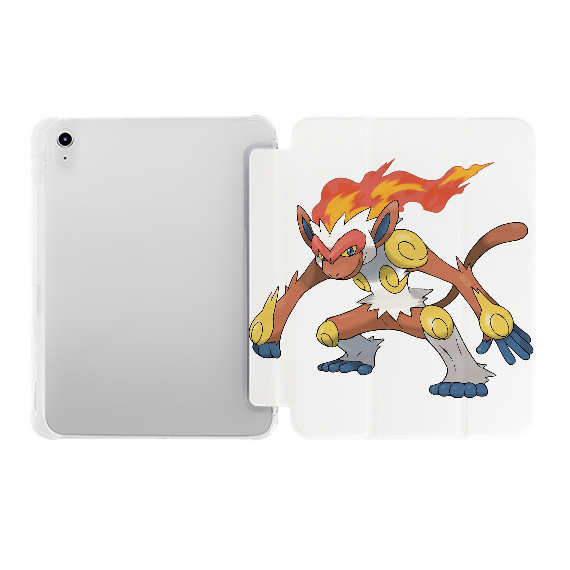 （画像用） ポケットモンスター Pokémon IPad ケース ペン収納付き 三つ折りスタンド PUレザー×シリコン 対応機種9.5/10.5/10.9インチ